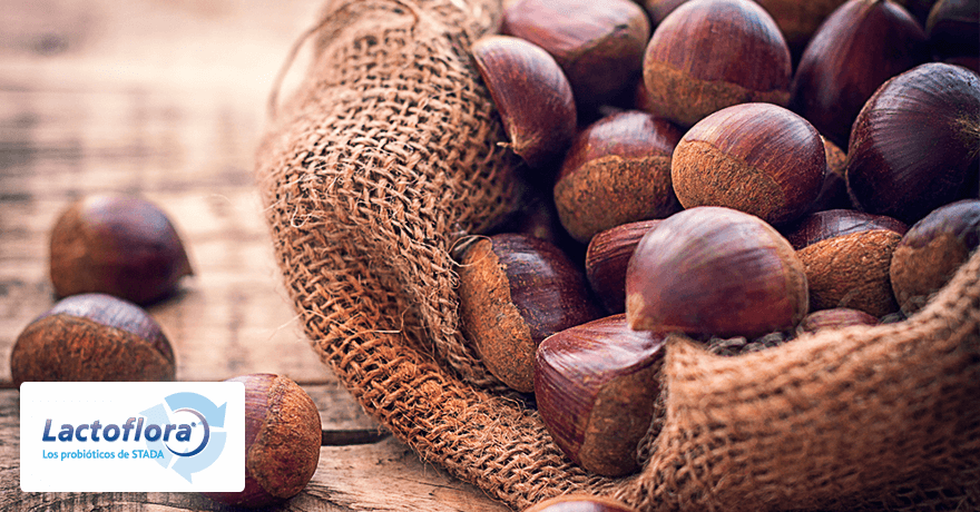 alimentos saludables: castañas