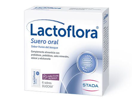 suero oral hidratante Lactoflora