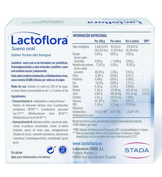 Lactoflora Suero oral