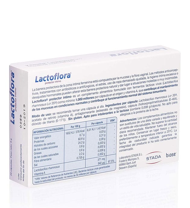 Lactoflora protector íntimo