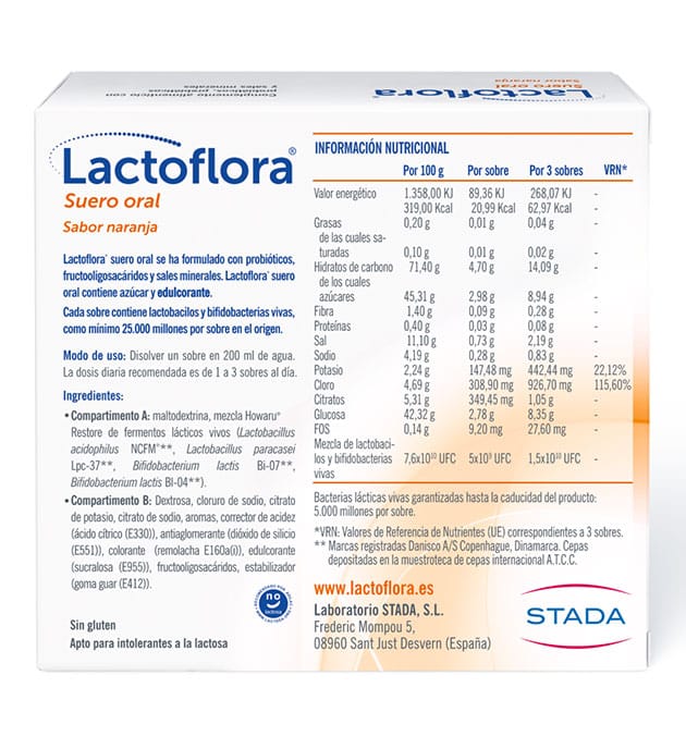 Lactoflora Suero oral